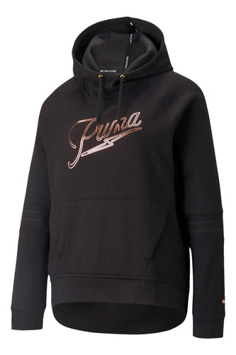 Sudadera Puma Moto Pullover Para Mujer 520931-01