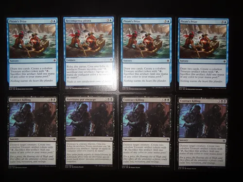 Mazo Piratas 5 Colores Tesoros Vraska Relic Seeker Magic Mtg (Usado)
