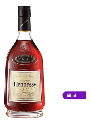 Miniatura Cognac Hennessy - Vsop - 50ml (vidrio)