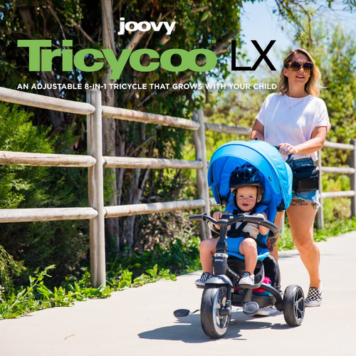 Joovy Trycycoo Lx Premium Kids Tricycle Con 8 Etapas Con Neu