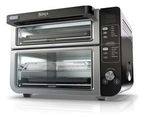 Horno Doble Ninja Dct401 12 En 1 Con Flexdoor, Flavorseal Y 