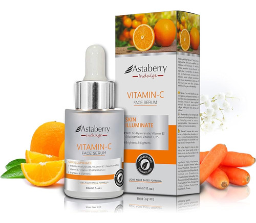 ~? Astaberry Indulge Vitamin C Face Serum, Anti Aging Bright