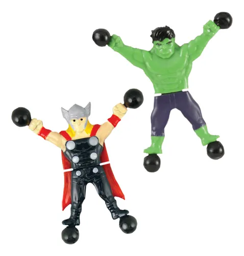 Figuras Marvel Adheribles - Thor Y Hulk
