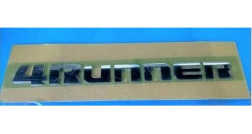 Letras Platina De Compuerta Toyota 4runner 2017