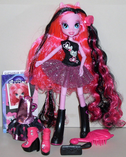 Pinkie Pie Boutique Equestria Girls Pony Muñeca De Coleccion
