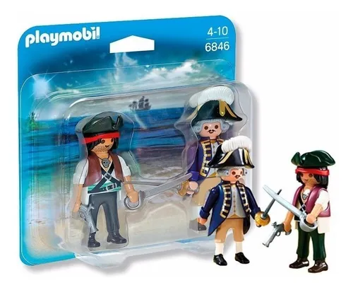 Playmobil Duo Pack 6846 Pirata Y Soldado Original Intek