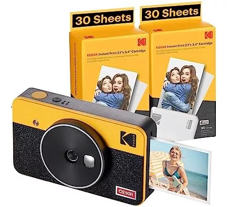  KODAK Mini 2 Retro 4PASS - Impresora fotográfica