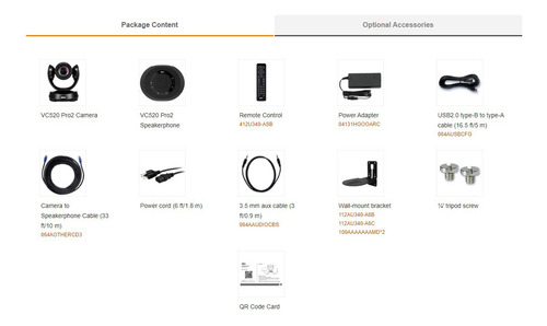 Videoconferência Aver Vc520 Pro2, Zoom 24x, Ptz Ms Teams