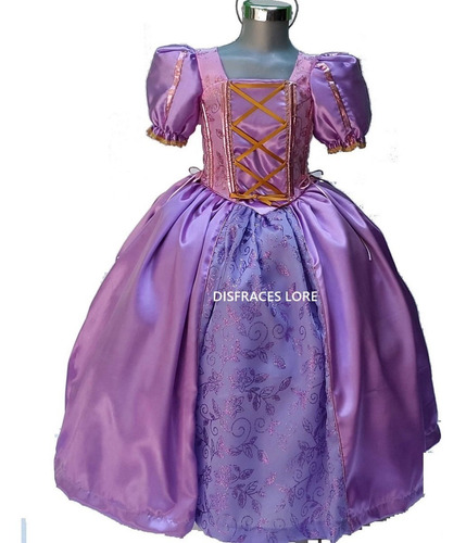 Disfraz Vestido Rapunzel Para Niña Disfraz Enredados