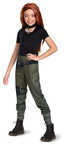 Disney Kim Possible Traje Clasico Niñas