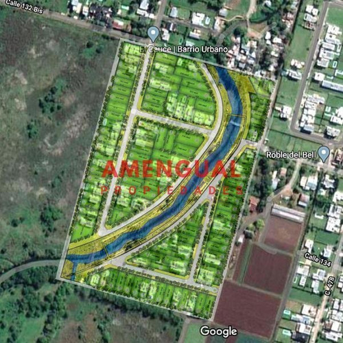 Imagen 4 de 13 de Lote El Cauce 12x33.5 - Barrio Privado - 476 Y 132 - City Bell La Plata