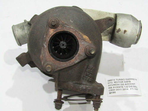 Turbo Garrett Dt2 Motor D4fb Hyundai I30 Accent Aventa (Usado)