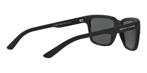 Lentes De Sol Rectangular Negro Armani Exchange