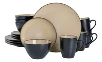 Comprar Gibson Elite Soho Lounge Round Reactive Glaze Stoneware D...