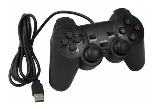 Joystick Pc Gamepad Analogico Usb Dualshock Vibración Envíos Garantía