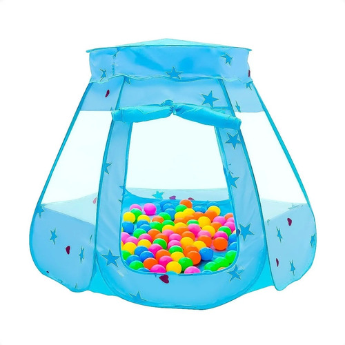 Carpa Pelotero Con Ventanas + 25 Pelotas De Regalo  Kubo