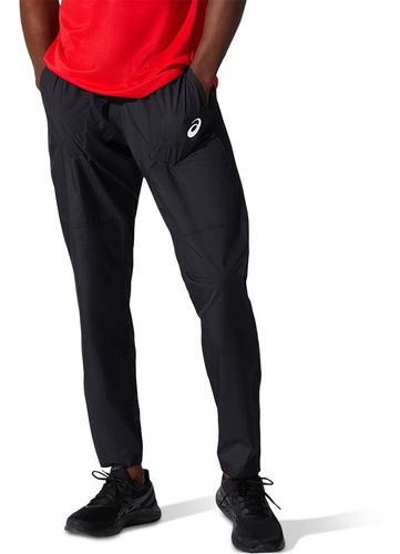 Pantalones Buzo Asics Silver Woven Pant M Performance Black 