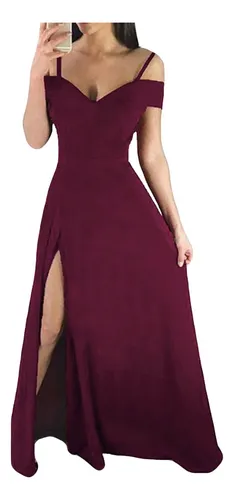 Vestido marsala cheap barbara melo