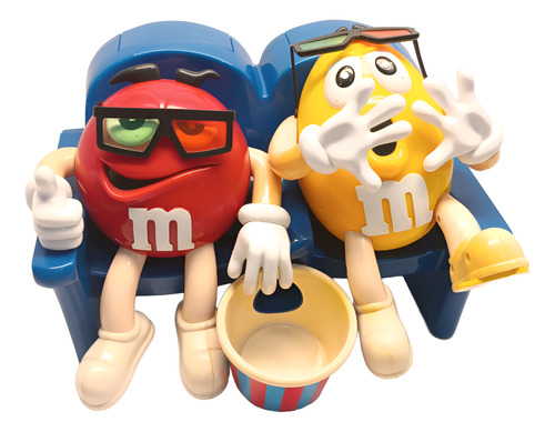 Dispenser M&m Mem At Movie 3d Cinema Sofá Raro Antigo (Usado)