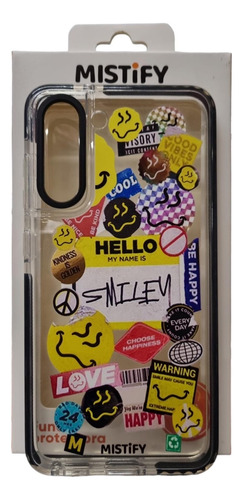 Funda De Celular Icon Para Samsung Mistify Noga Transparente