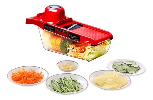 Mandoline Slicer Cortador Rallador De Verduras + Pelador