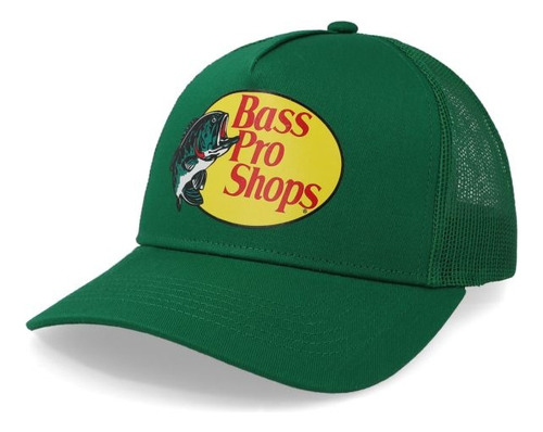 10 Pack Gorras Bass Pro Shop Verde Bandera Originales