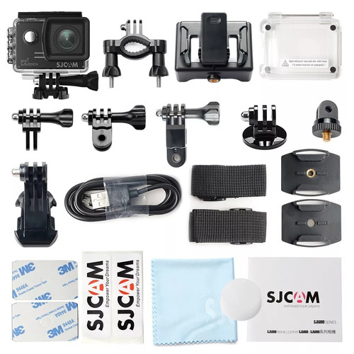 Kit Câmera Sj5000x Elite Wifi Sjcam Original Nova