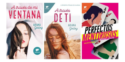 3 Libros Wattpad A Través De + Ventana + Perfectos Montena