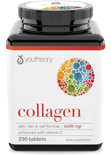 Colageno Hidrolizado Youtheory - Unidad a $724