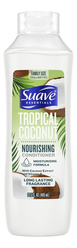 Suave Acondicionador Tropical Coconut (665ml)