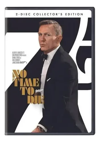007 - Sem Tempo Para Morrer - Dvd Duplo Original | MercadoLivre
