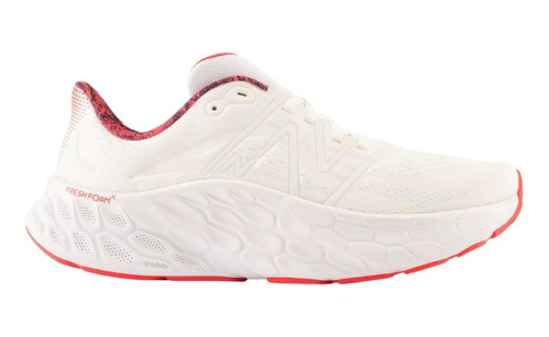 Tenis Running New Balance Fresh Foam X More V4 Blanco Hombre