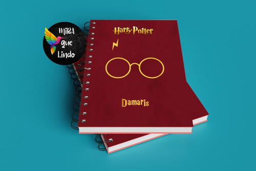 Agenda Fechada Harry Potter + Regalos