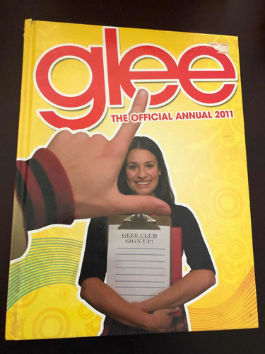 Libro Glee The Official Annual 2011 - Muy Buen Estado