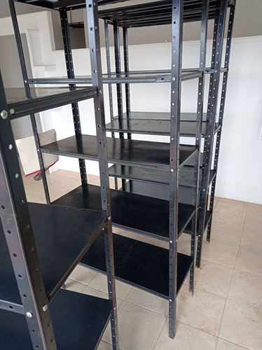 Estantes Metálicos De 5 Repisas 40cm De Profundidad