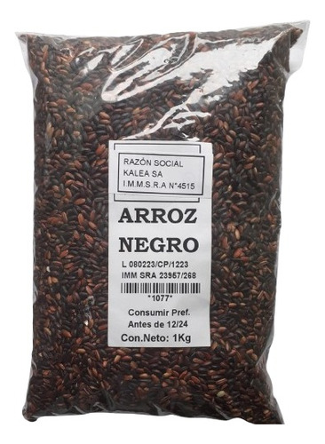 Arroz Negro 1kg. 