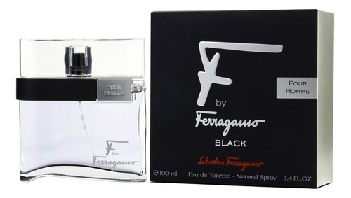 Perfume Salvatore Ferragamo F Black 100ml. Para Caballeros