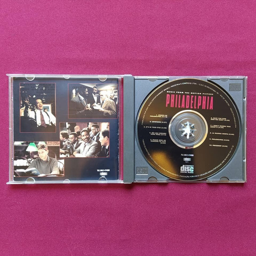 Cd Philadelphia Soundtrack 93 Bruce Springsteen Spin Doctors