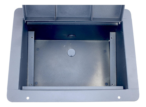 Caja De Piso Empotrada Fbl12 + Ac Con 6 Xlr Hembra, 2 Xlr 2