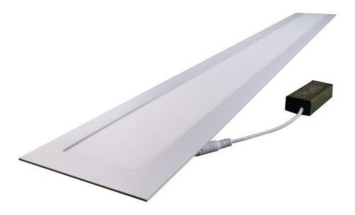 Plafon Led 36w Embutir Ultra Slim 15x120 4000k 120x15 Cor Branco 110v/220v