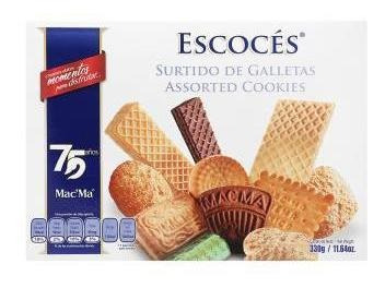 Imagen 1 de 1 de Galletas Macma Escocés 330 Gr