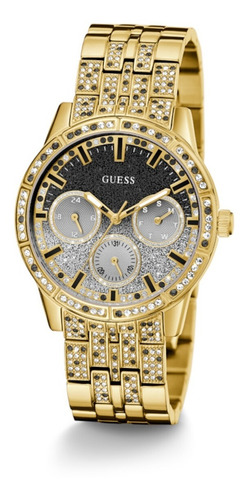 Imagen 5 de 8 de Reloj Para Mujer Marca Guess Color Dorado Cascade