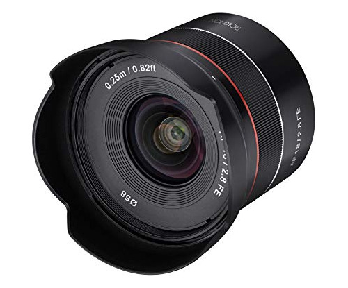 Rokinon Af 18 Mm F2.8 Lente Gran Angular De Fotograma Comple