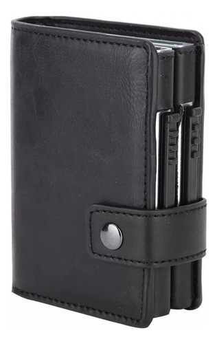 Fa Cartera De Doble Tarjeta De Moda, Antirfid, Tarjetero