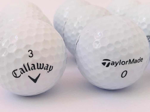 48 Bolas De Golf Callaway, Taylormade, Titleist (Reacondicionado)