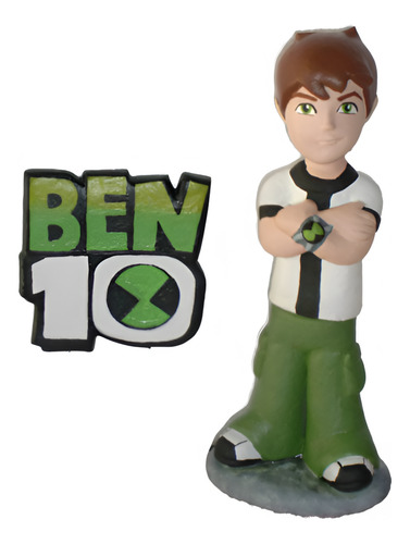 Ben 10 ,personajes De La Tv En Masa Flexible