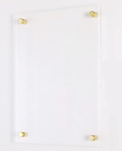Pizarra De Acrílico Transparente 40 X 46 Cm Para Pared