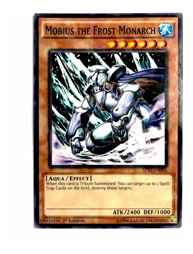 Mobius The Frost Monarch Shatterfoil Sp15-en004 Yu-gi-oh!