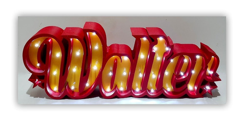 Nombre Luminoso Tunombre Importa Pintado Polyfan Luces Led