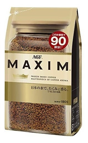 Agf Maxim Japón Café Instantáneo Bolsa De 180g